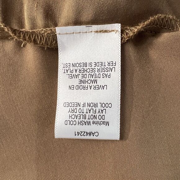 Young Fabulous & Broke Rosie Button Back Blouse In Burnt Sienna Workwear Med‎ - Picture 6 of 8